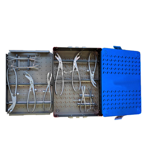 Durable Orthopedic Bone Reduction Clamps Set in Stainless Box