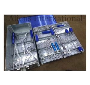 Wholesale Cheap Price Stainless Steel Interbody Fusion Cage Posterior Lumbar Spinal Instruments Set
