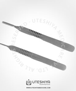 B.P. Scalpel Handle No. 3 and No. 4