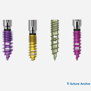 ACL PCL Titanium Suture Anchor Implant