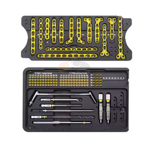 Premium Orthopedic Mini Fragments 2.7mm Stainless Steel Manual Locking Plate Set Instrument Set Class II ISO13485 Certified CE