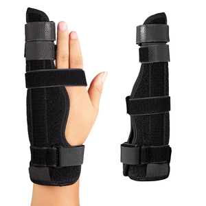 Aluminum Plate Supported Silicone Wrist Fixator Splint